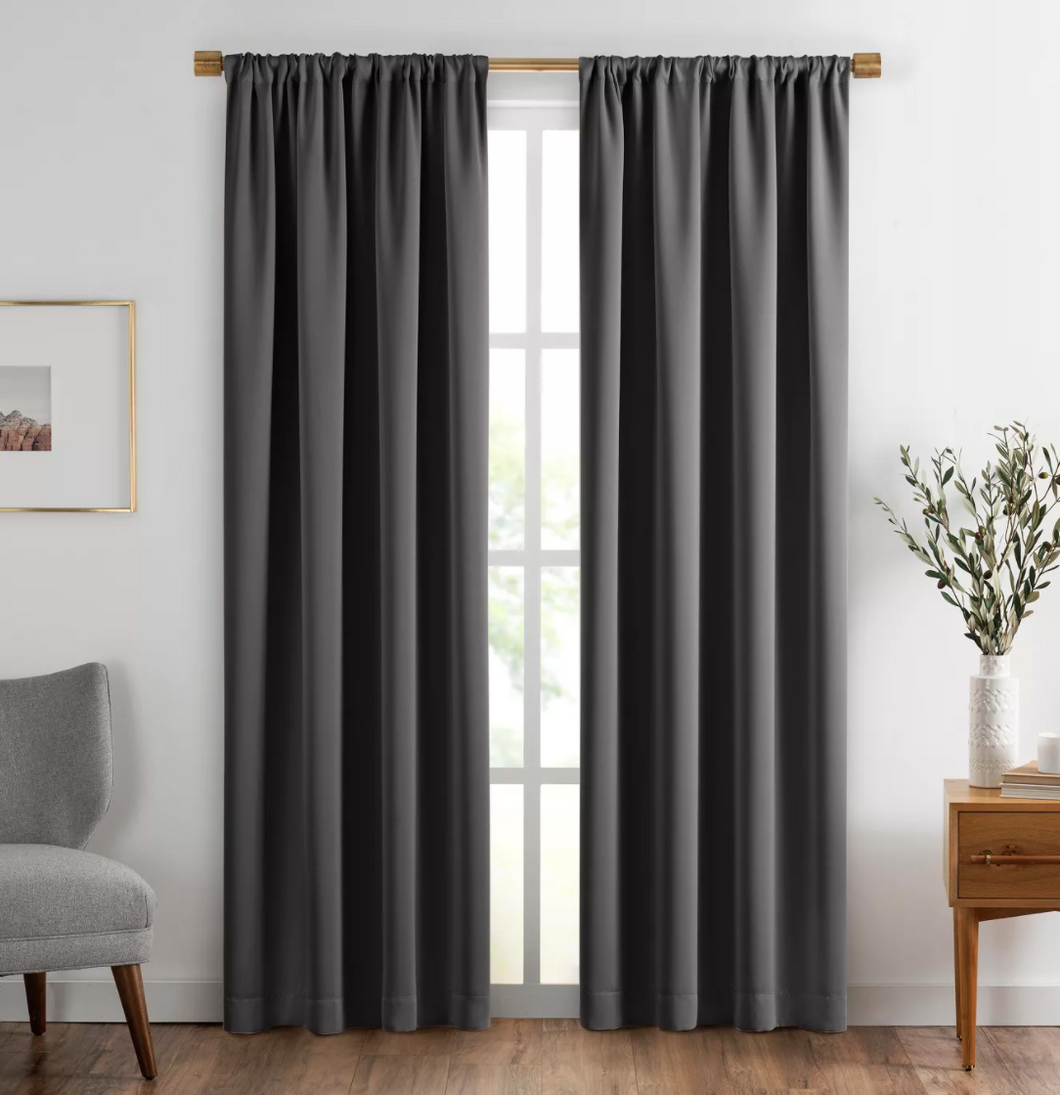Vanderbilt Extra Wide Blackout Window Curtain Panel - 52
