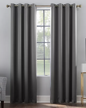 Load image into Gallery viewer, 95&quot;x52&quot; Oslo Theater Grade Extreme Blackout Grommet Top Curtain Panel Gray - Sun Zero

