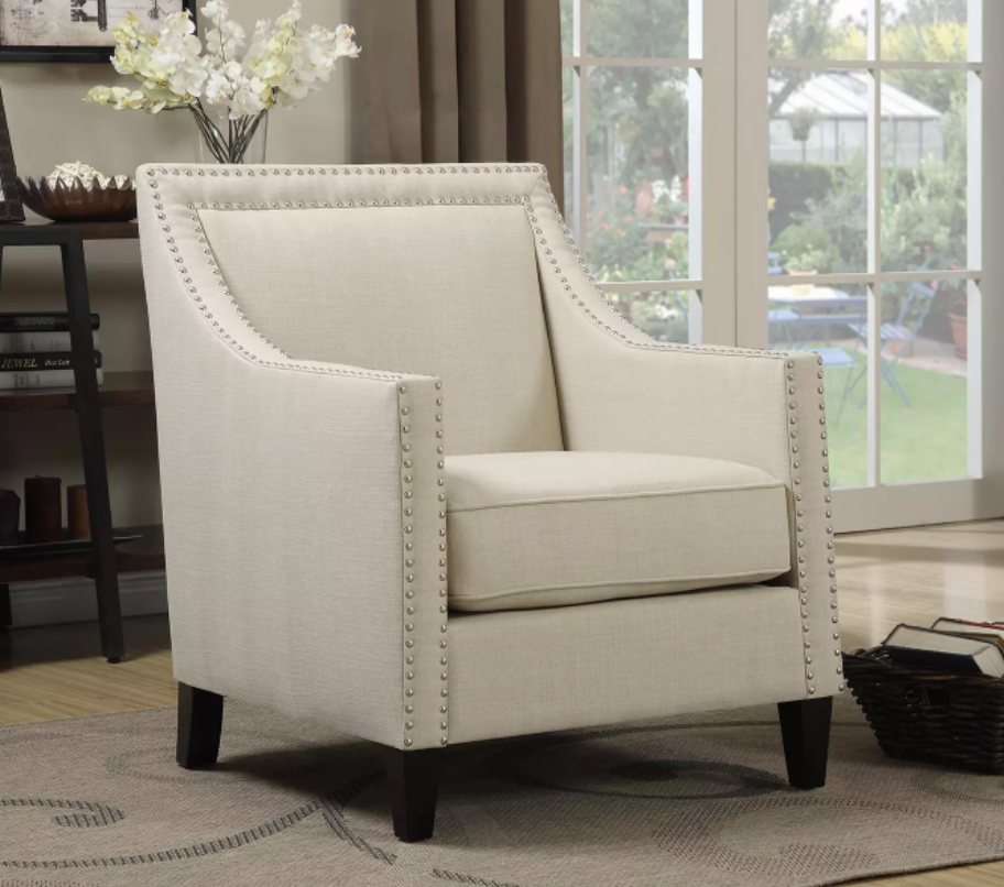 Emery Upholstered Chair (Natural)