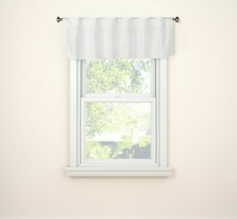 15"x54" Window Valance Honeycomb Ivory