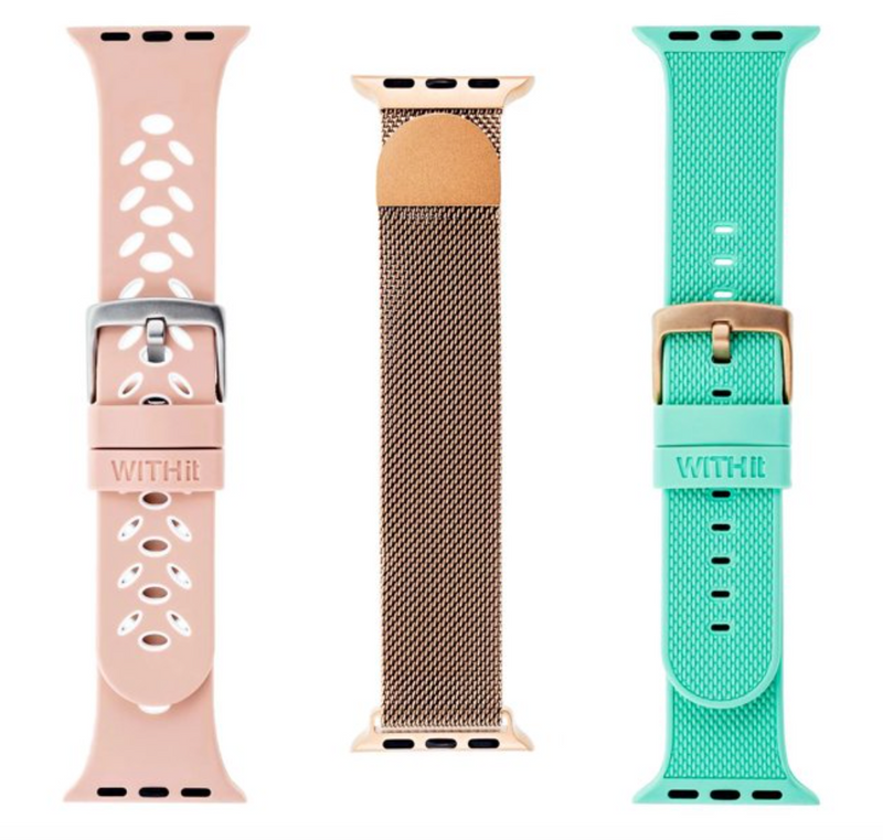 WITHit Bands for 38mm or 40mm Apple Watch, 3 Pack