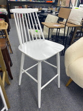 Load image into Gallery viewer, Harwich High Back Windsor Bar Height Barstool- White

