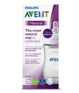 Phillips Avent Natural Baby Bottle 9oz.