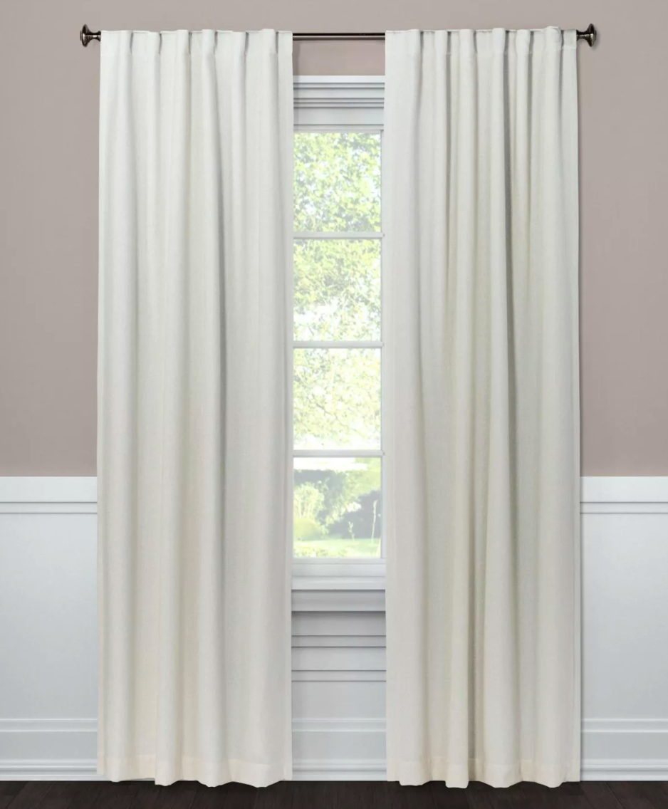84”x50” Aruba Linen Blackout Curtain Panel- Variety