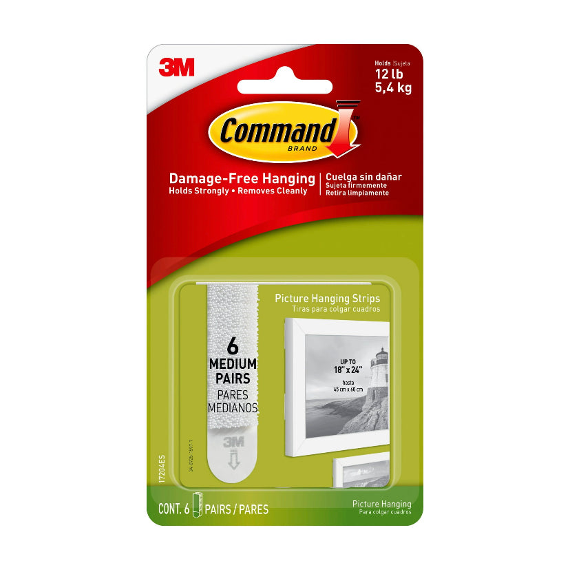 Command Medium Picture Hanging Strips (12lb)