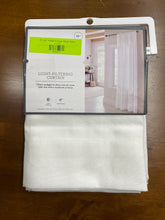 Load image into Gallery viewer, 95&quot;x54&quot; Farrah Curtain Panel White
