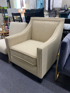 Emery Upholstered Chair (Natural)