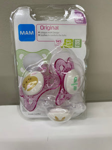 MAM Pacifier 3pk - 0-6 months - Variety