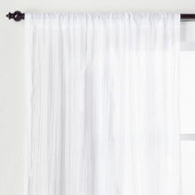 Load image into Gallery viewer, 42x63&quot; Crushed Sheer Curtain Panel
