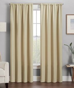 42x95 Kendall Thermaback Blackout Curtain Panel - Tan