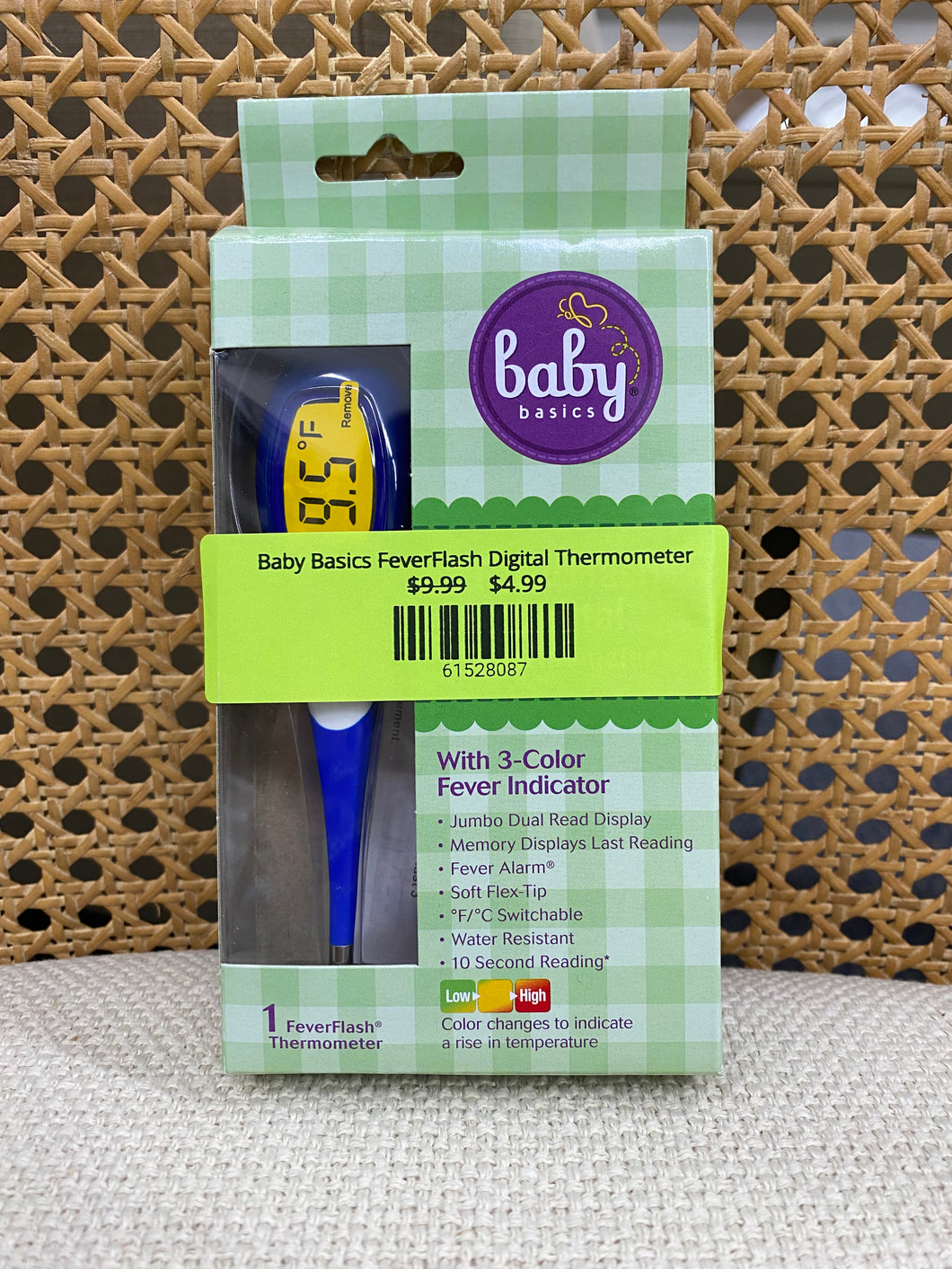 Baby Basics FeverFlash Digital Thermometer