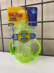Nuby 3-stage Grow Nurser 8oz- Variety
