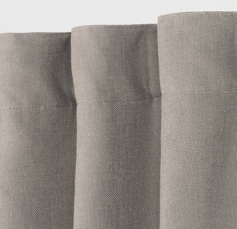 50x108 Aruba Linen Blackout Curtain Panel - Variety